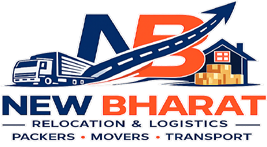 New Bharat Relocation And Logistics Fast Movers Logo